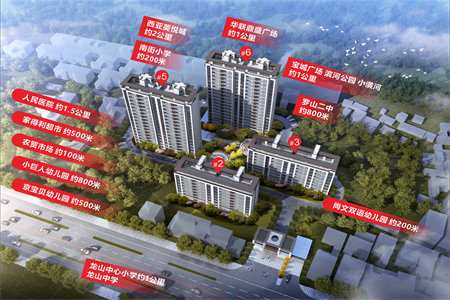 荆河街道滕州熙城国际3室2厅1卫119平米